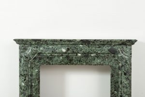 Suprising Green Breche Marble Fireplace Mantel