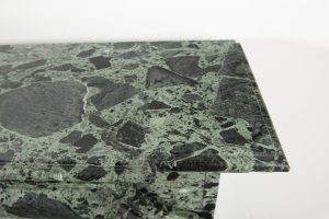 Suprising Green Breche Marble Fireplace Mantel