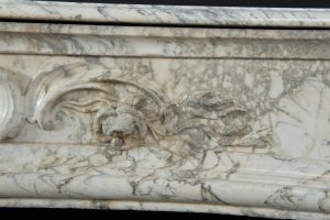 Dutch Louis XV Fireplace Mantel, 18th Century