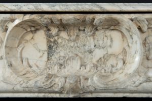 Dutch Louis XV Fireplace Mantel, 18th Century