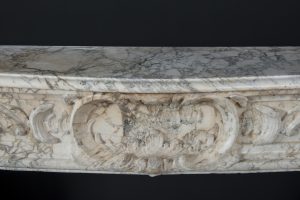 Dutch Louis XV Fireplace Mantel, 18th Century