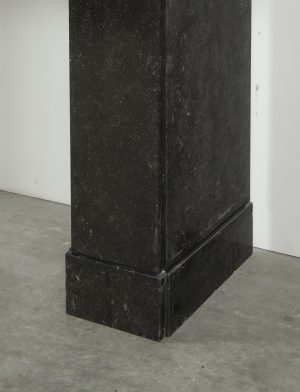 Set of Antique Fireplace Mantels in Belgian Blue Stone