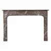Antique Red Marble Fireplace