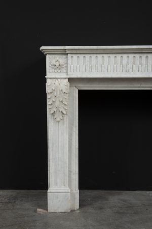 French Louis XVI Fireplace Mantel