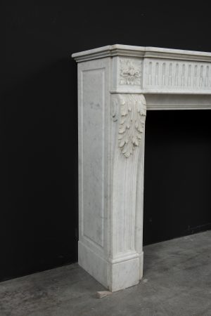 French Louis XVI Fireplace Mantel