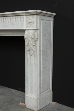 French Louis XVI Fireplace Mantel
