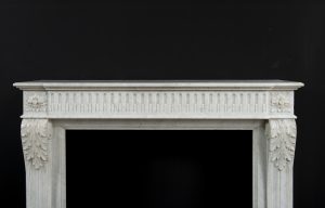 French Louis XVI Fireplace Mantel