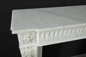 French Louis XVI Fireplace Mantel