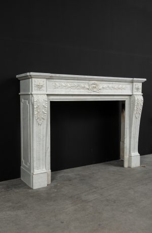Marble Louis XVI Fireplace
