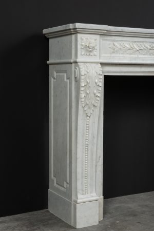 Marble Louis XVI Fireplace