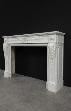 Marble Louis XVI Fireplace