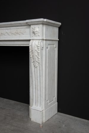 Marble Louis XVI Fireplace