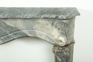 Extraordinair French Fireplace Mantel, Louis XIV Style.