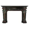 Antique Marble Fireplace Mantel