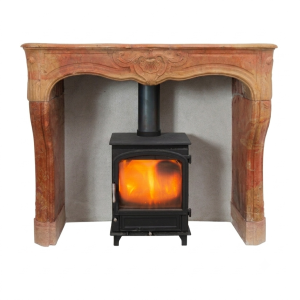 Small Louis XV Fireplace Mantel