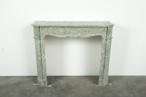 Antique Green Marble Fireplace
