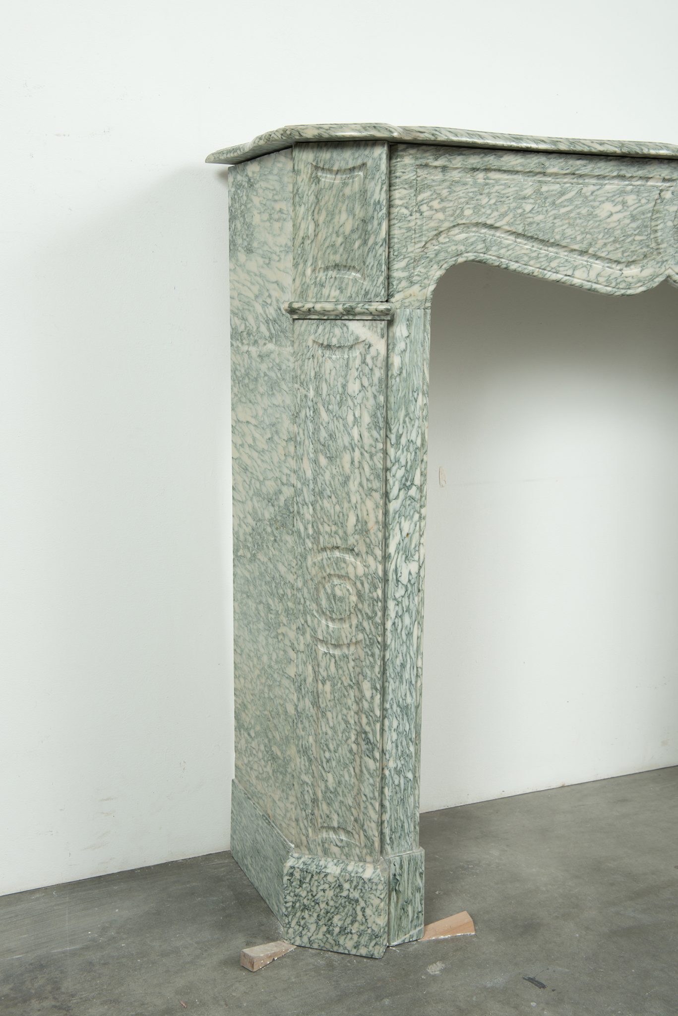 Antique Green Marble Fireplace - Schermerhorn Antique Fireplaces
