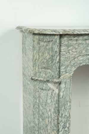 Antique Green Marble Fireplace