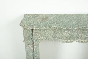 Antique Green Marble Fireplace