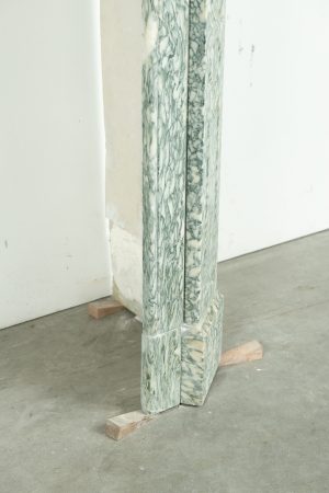 Antique Green Marble Fireplace