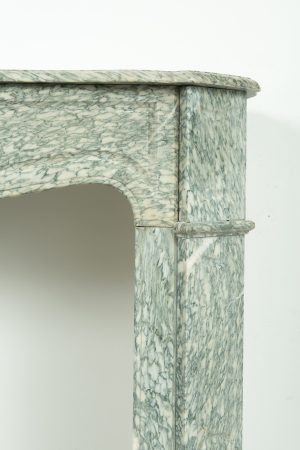 Antique Green Marble Fireplace