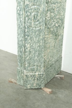 Antique Green Marble Fireplace