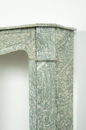 Antique Green Marble Fireplace