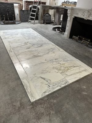 Antique Calacatta Marble Flooring