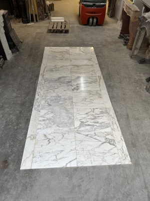 Antique Calacatta Marble Flooring