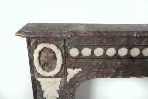 Antique Rams Head Fireplace