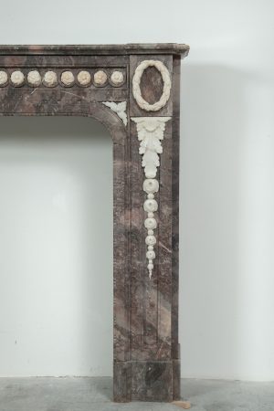 Antique Rams Head Fireplace