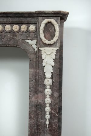 Antique Rams Head Fireplace