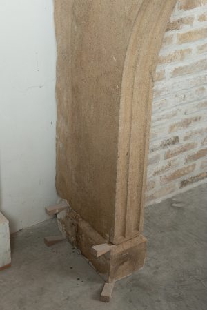 Tall, Elegant Antique Fireplace Mantel