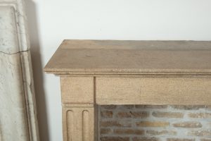 Tall, Elegant Antique Fireplace Mantel