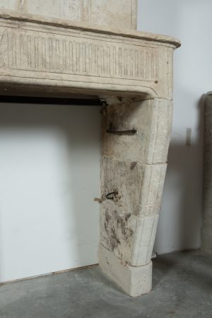 Antique Trumeau Fireplace Mantelpiece