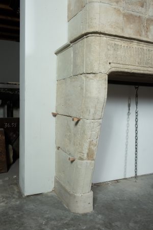 Antique Trumeau Fireplace Mantelpiece