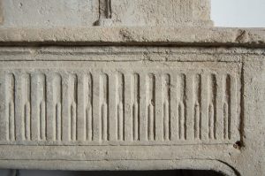 Antique Trumeau Fireplace Mantelpiece