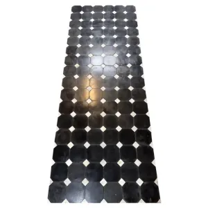 Antique Marble Cabochon Floor