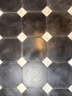 Antique Marble Cabochon Floor