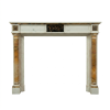 Spectacular Columned French Louis XVI Fireplace Mantel