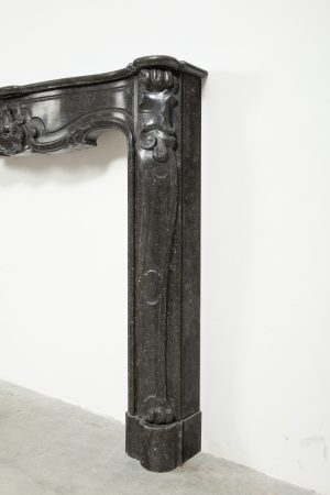 Impressive Antique Rococo Fireplace Mantel