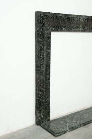 Green Marble Bolection Fireplace