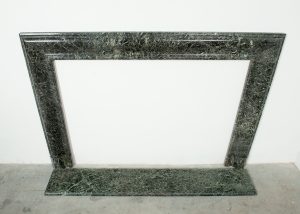Green Marble Bolection Fireplace