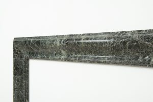 Green Marble Bolection Fireplace