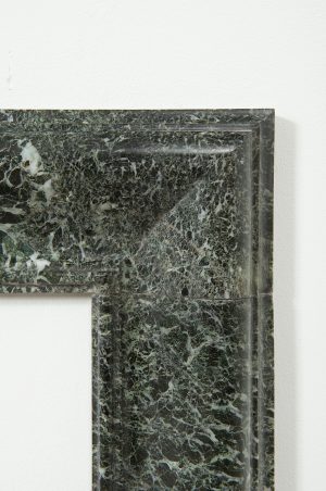 Green Marble Bolection Fireplace