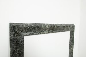 Green Marble Bolection Fireplace