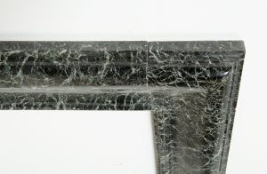 Green Marble Bolection Fireplace