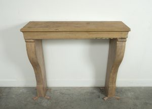 French Limestone Fireplace Mantel