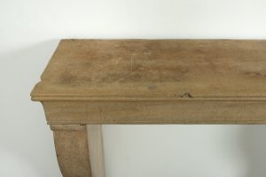 French Limestone Fireplace Mantel