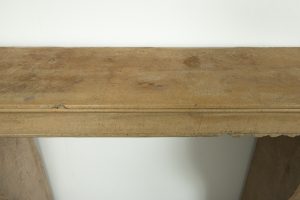 French Limestone Fireplace Mantel